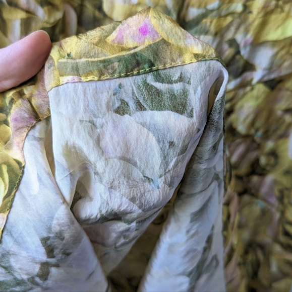 Baum Und Pferdgarten Midi Slip Dress Yellow Floral - Picture 11 of 17